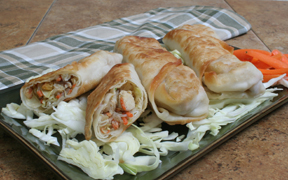 chicken egg rolls